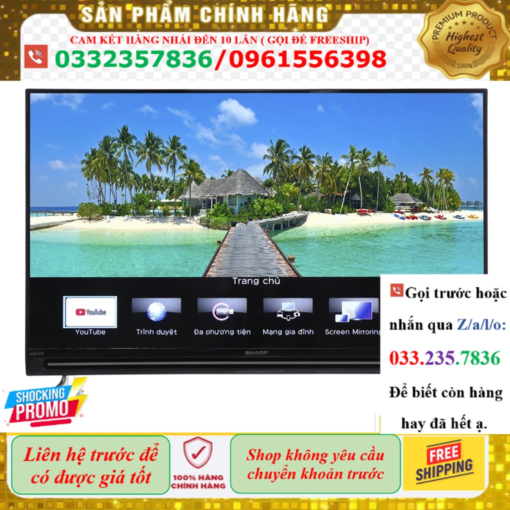 Smart Tivi Sharp HD 32 inch LC-32SA4500X ))