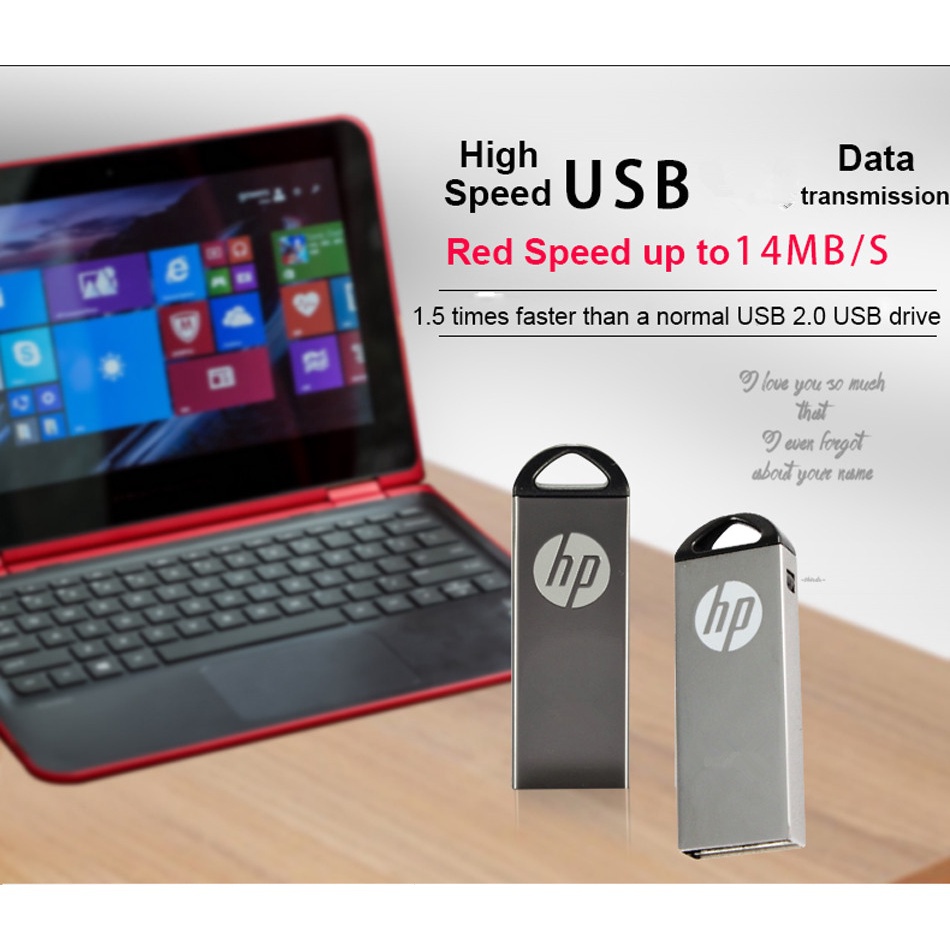 Hp Ổ Đĩa u v220 Tốc Độ Cao 2tb usb 8gb 16gb 32gb 64gb 128gb Cho Điện Thoại Di Động / Máy Tính