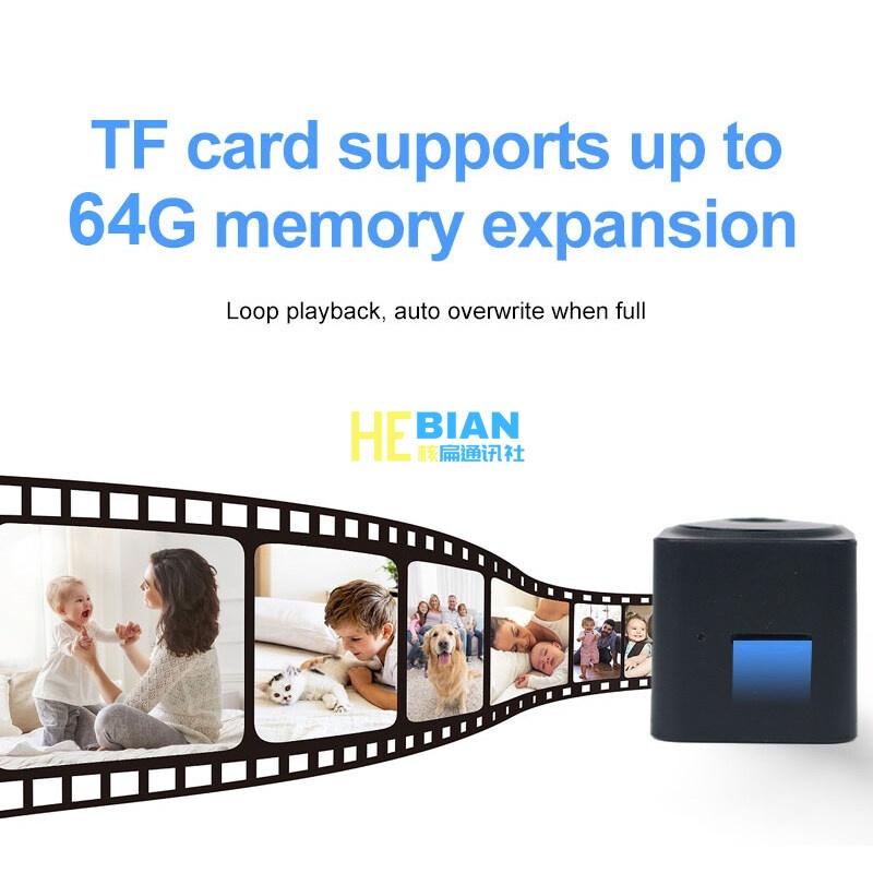 Camera mini Không Dây as02 Phát Hiện Chuyển Động 1080p ir