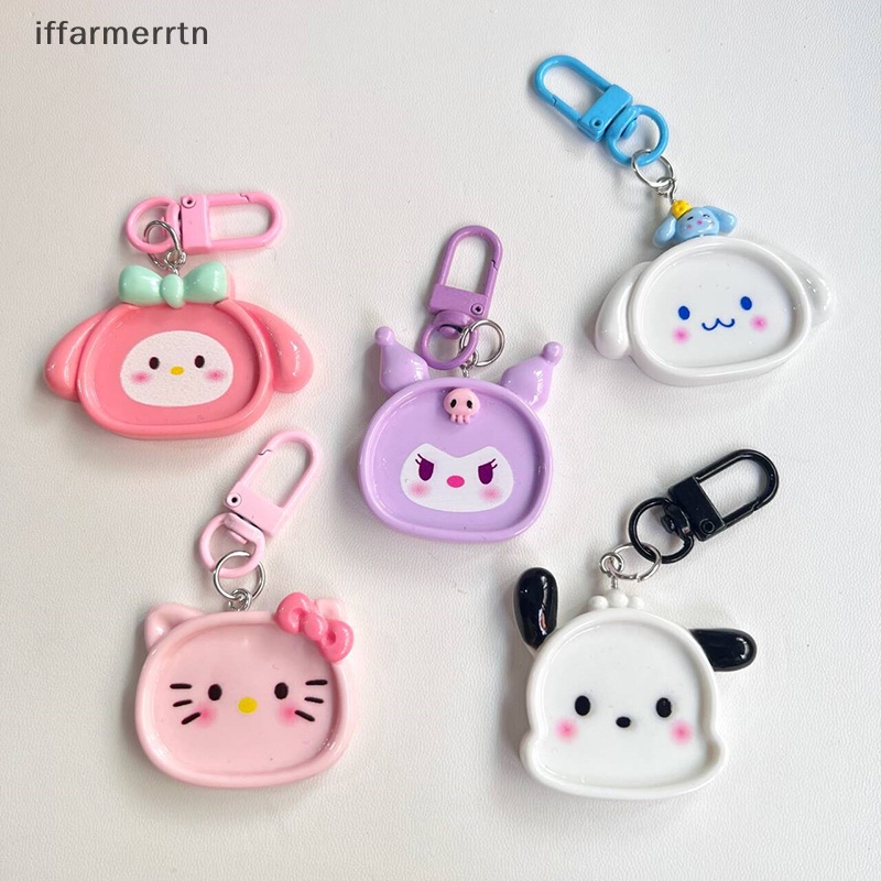 Iff kawaii sanrio Móc Khóa Hoạt Hình Quái Vật Đáng Yêu Bằng Nhựa resin Trang Trí Ba Lô Đi Học Quà Tặng
