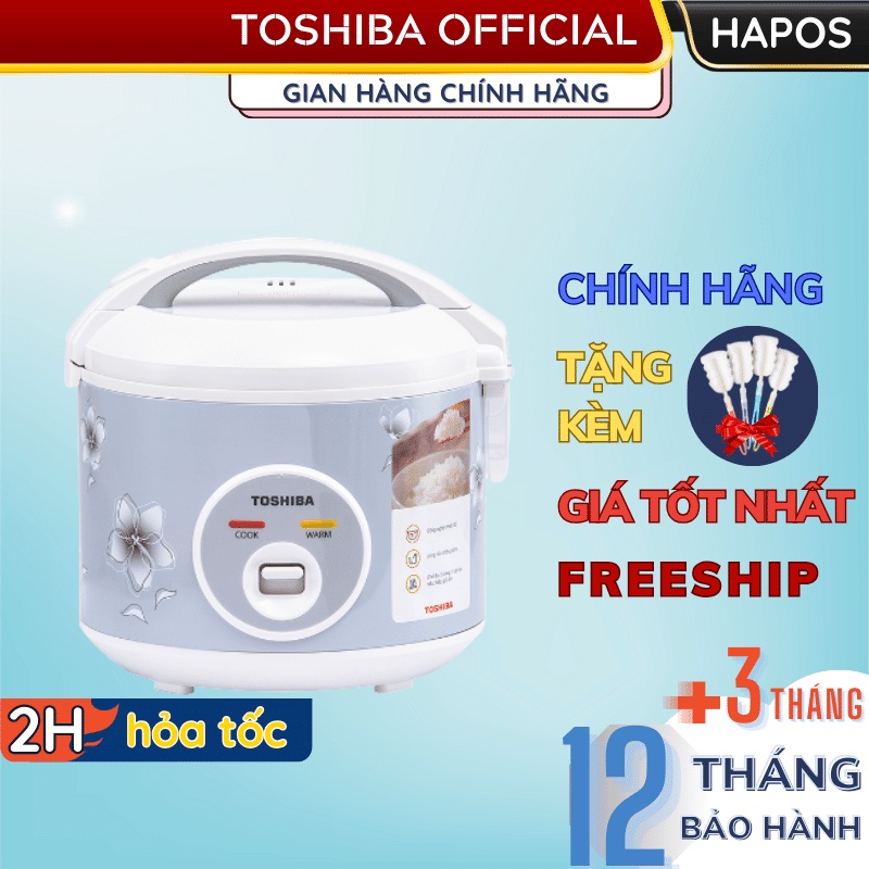 Nồi cơm điện chống dính 1.8L/1.0L Toshiba RC-18JFM(H)VN/RC-10JFM(H)VN/RC-18JFM2(H)VN - HAPOS
