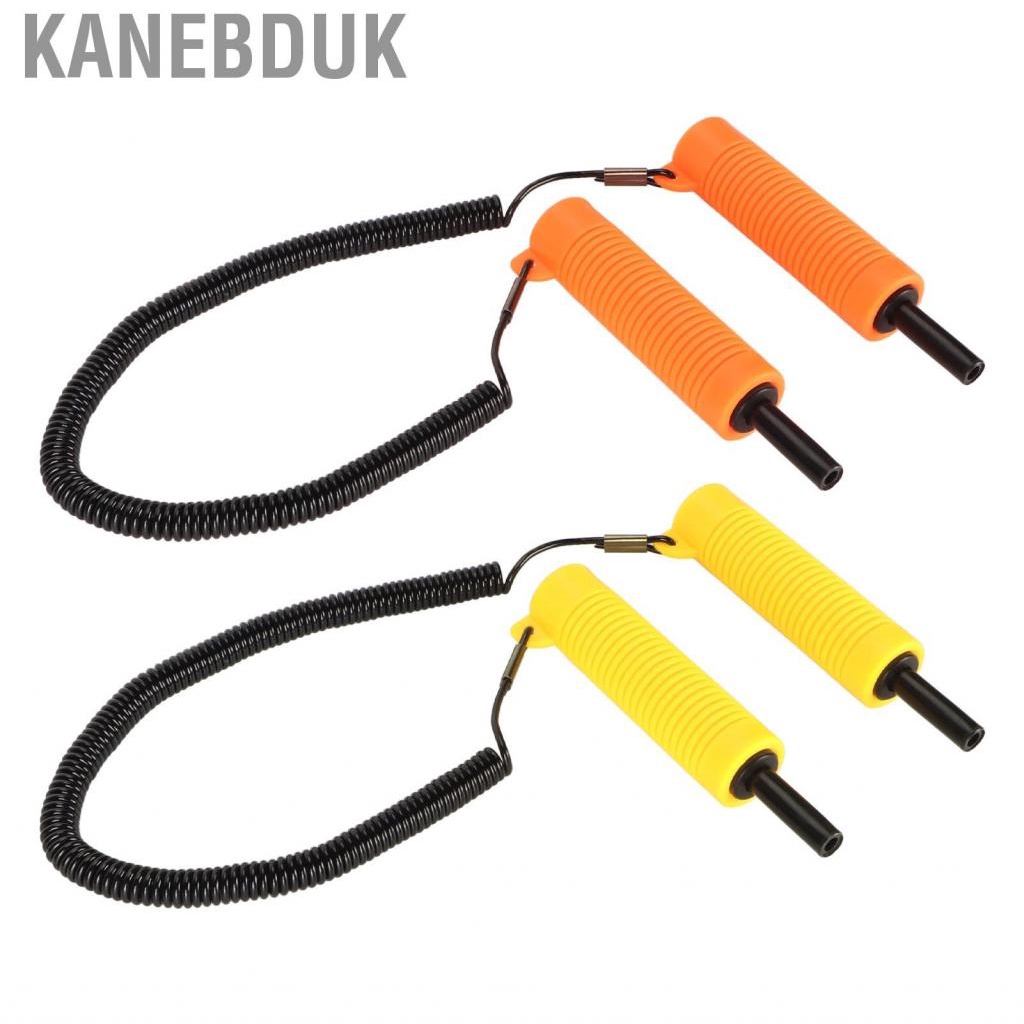 Kanebduk Retractable Ice Picks Kit Comfortable Grip Incisive Tip Awls with Whistle for Fishing Skating Emergency