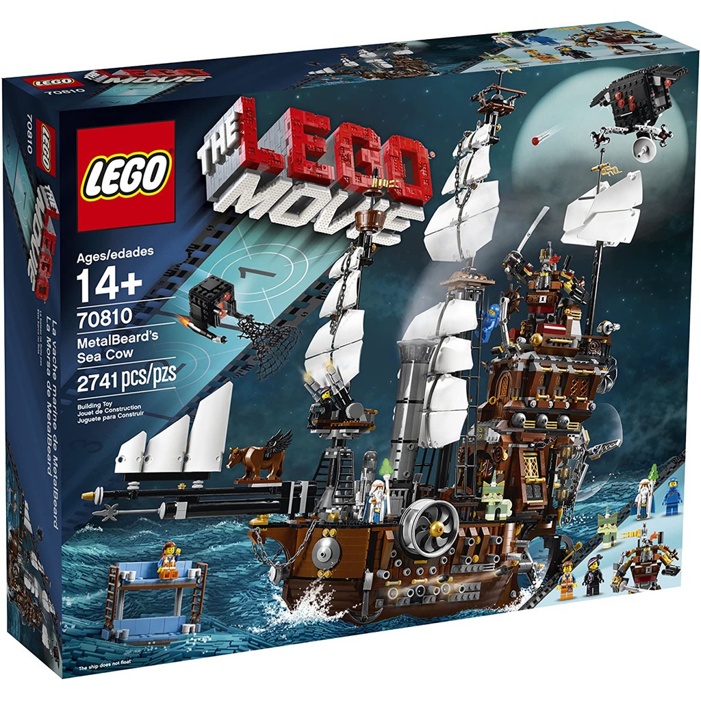 LEGO MOVIE - 70810 - METALBEARD'S SEA COW [tặng móc khóa]