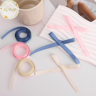 Dây Cột Tóc Ruy Băng Thắt Nơ Bằng Lụa Dài 2M Cho Nữ