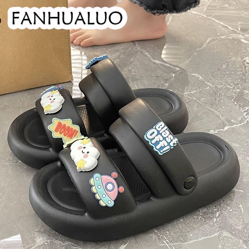 FANHUALUO dép sandal nữ  Hiện đại Thể thao và thời trang Điểm nhấn Đáng yêu FDL23B0GLV 45Z231109