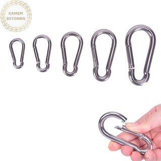 Móc khóa carabiner bằng thép không gỉ 304