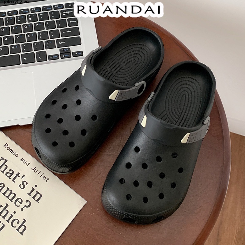 RUANDAI dép sandal nữ dép đi biển dép đế cao Thoải Mái Xinh Xắn  B98G1GT 34Z230826