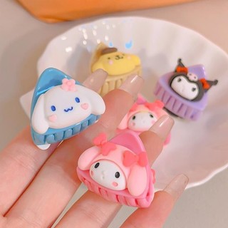 SANRIO Set 6 Kẹp Tóc Hình Cá Mập Dễ Thương