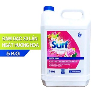 Nước giặt surf hương nước hoa chuyên dụng can 5l
