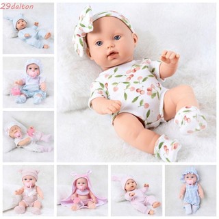 Búp bê em bé sơ sinh bằng silicon 30cm 30cm dễ thương dùng làm quà tặng sinh nhật cho bé gái