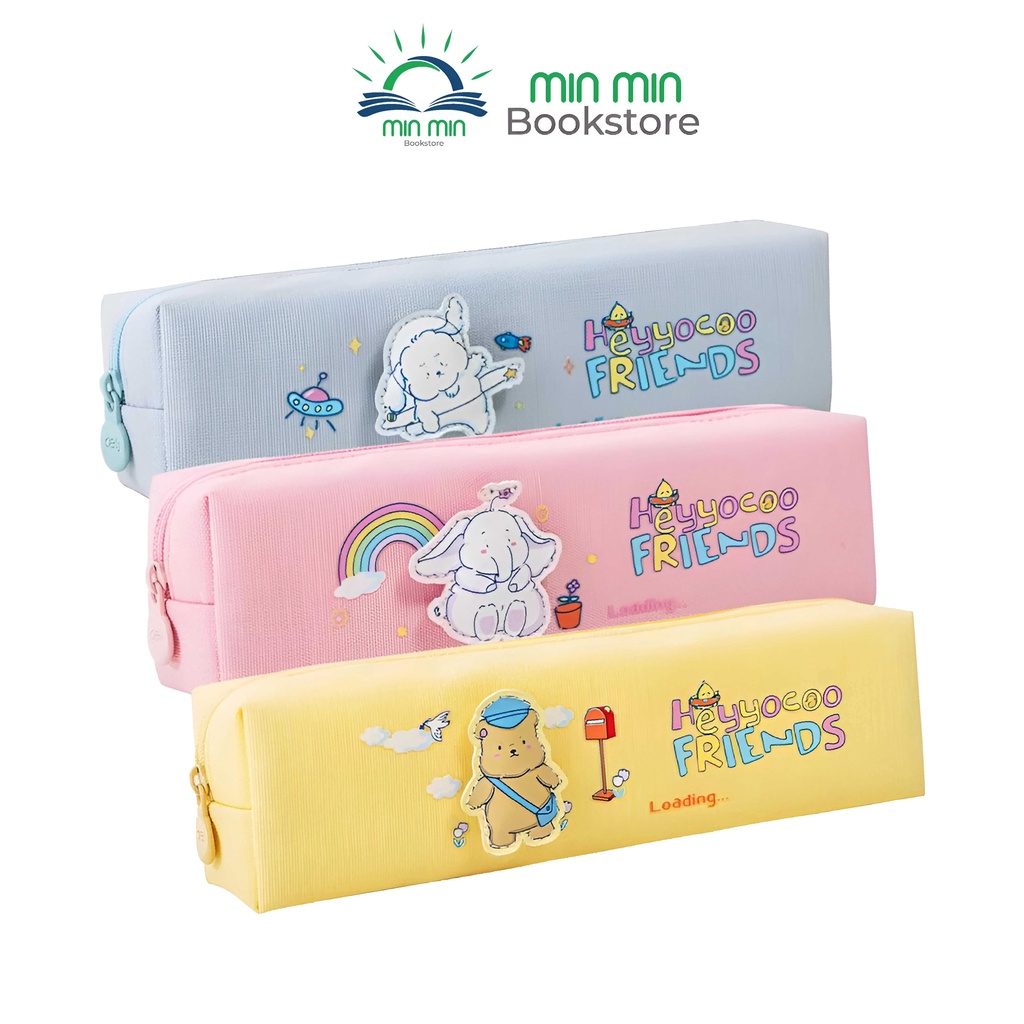 Túi bút vải học sinh Deli (210*50*55mm) - 67038