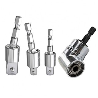 Hex Shank Drill Socket Adapter Set Power Tool Parts Universal Easy Installation