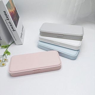  Hộp Đựng Bút Hình Bánh Macaron Phong Cách Muji Đơn Giản Sức Chứa Lớn Đa Năng - gardenofe 