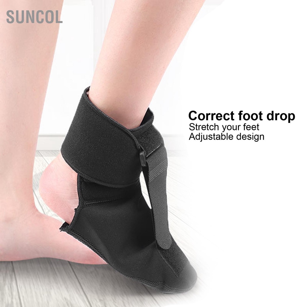 SUNCOL Có thể điều chỉnh thả chân nẹp hình Plantar Fasciitis Nẹp kéo d