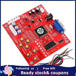 Xiyijia Bảng chuyển đổi trò chơi RGBS / CGA sang VGA Video độ phân giải cao