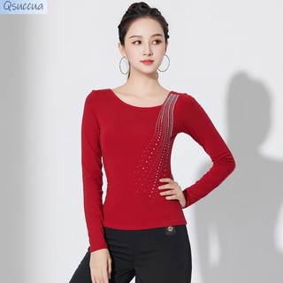 Trang Phục Khiêu Vũ Latin Đính Đá Thời Trang Dành Cho Nữ
