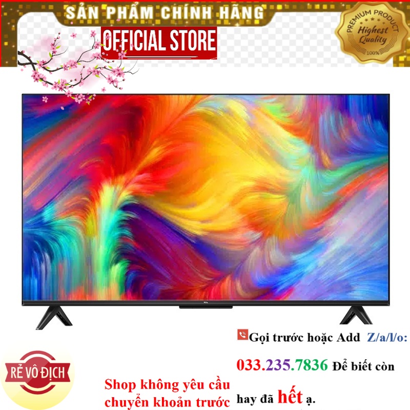 {Mới} Smart Tivi TCL 4K 50P735 50 inch Google TV