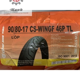 Vỏ chengshin 90/80/17 và 120/70/17 bánh trước/sau winner, exciter 150/155 - không ruột