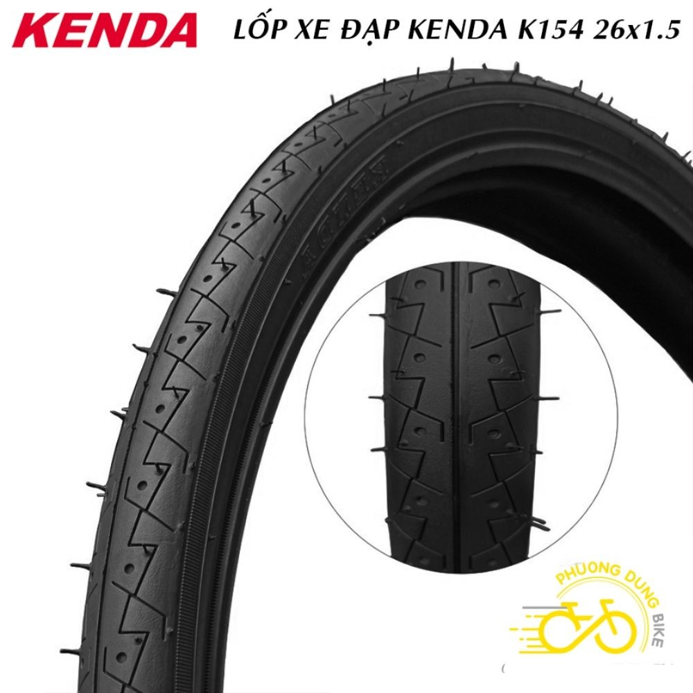 Lốp (Vỏ) xe đạp KENDA K154 26x1.5 - 1 Cái
