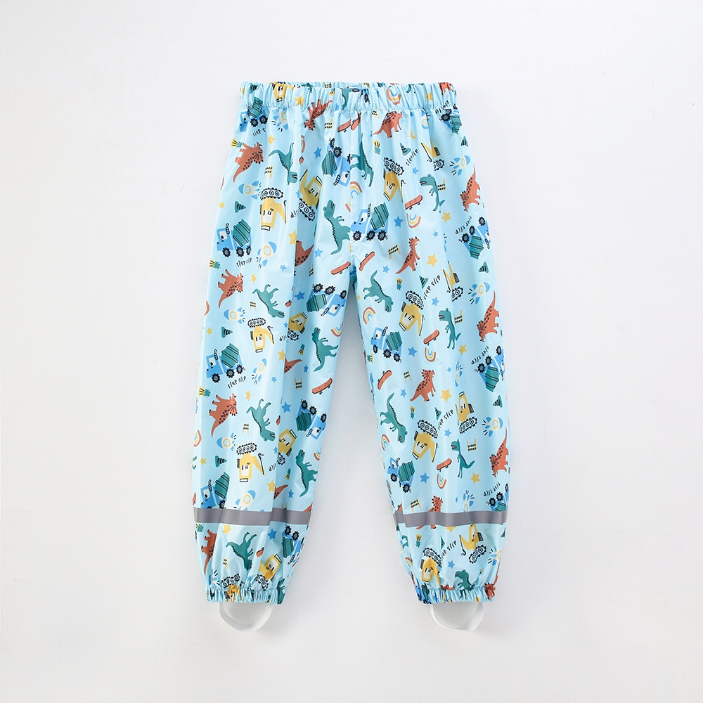 Quần Đi Mưa Mỏng Nhẹ Chống Thấm Nước Dành Cho Trẻ Em Mẫu Giáo 0811