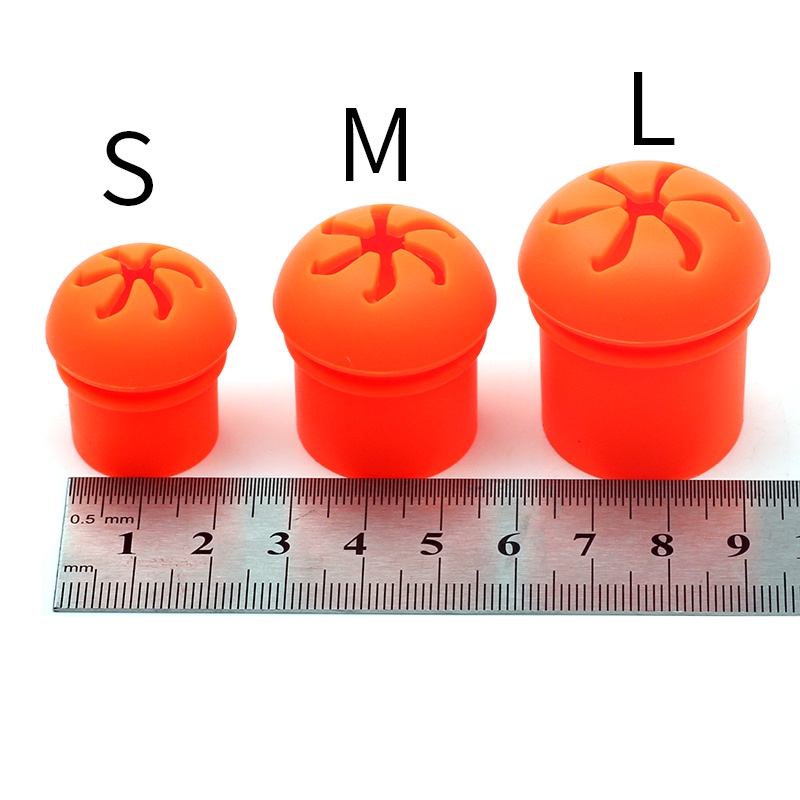 1 Vỏ Bọc Bảo Vệ Cần Câu Cá Bằng silica gel Màu Sắc Ngẫu Nhiên