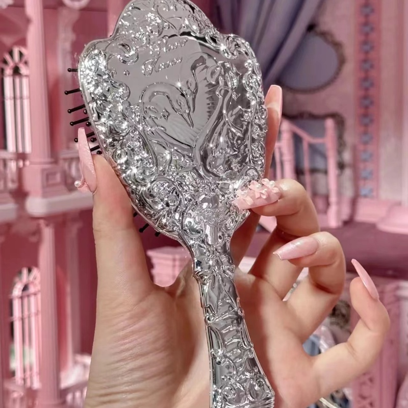 Lược Chải Tóc Hình Thiên Nga / Bông Hoa Làm Đẹp Cho Nữ