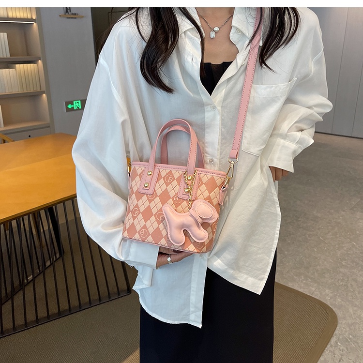 Túi Đeo Chéo Nhỏ Xinh Phối Màu Tương Phản Thời Trang Mùa Hè 2023 Cho Nữ