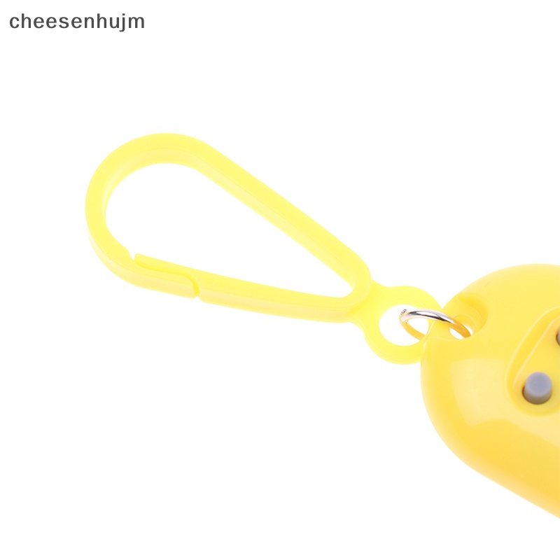 Đồng Hồ Điện Tử mini Hình oval Kỹ Thuật Số Treo Chìa Khóa Cho Học Sinh