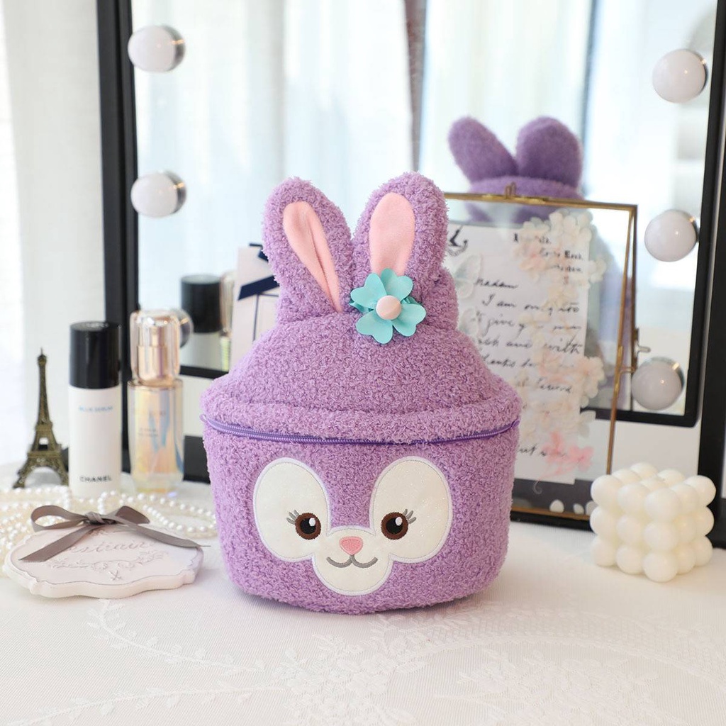 Ye kuromi lotso Túi Đựng Mỹ Phẩm / Đồ Vệ Sinh Cá Nhân Đa Năng Sức Chứa Lớn Hình Người Ngoài Hành Tinh / alien