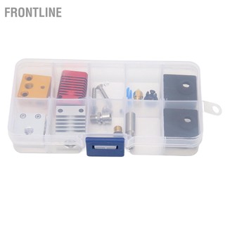 Frontline 3d máy in đùn hotend bộ lắp ráp mk8 vòi phun kim loại nóng cấp ender 3 v2 pro