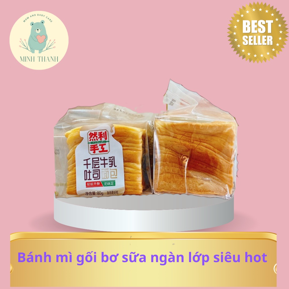 Bánh Mỳ Bơ Sữa Ngàn Lớp Nhiên Lợi siêu ngon