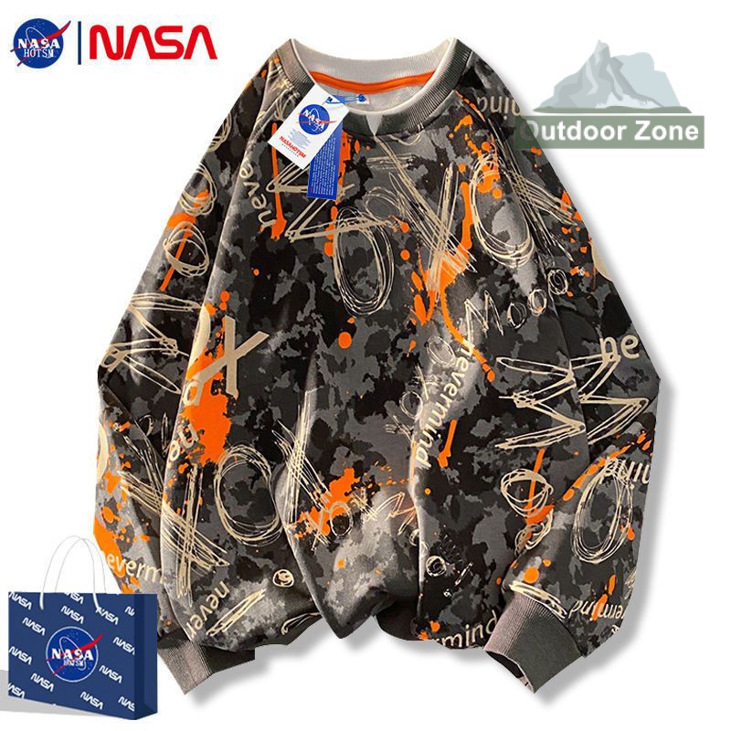 Áo hoodie Tay Dài Cổ Tròn Thời Trang Thu Đông Mới 2023 Dành Cho Nam Nữ