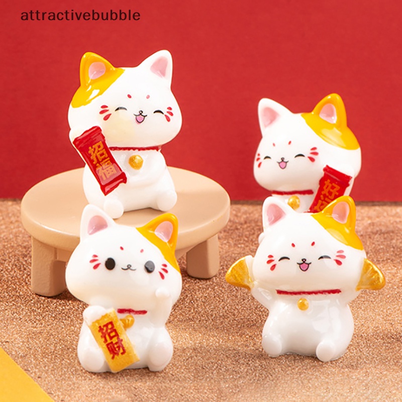 Atvn Búp Bê Mèo May Mắn Nhỏ Nhắn Để Bàn Trang Trí Dễ Thương Sáng Tạo Làm Quà Tặng Cho Trẻ Em martijn