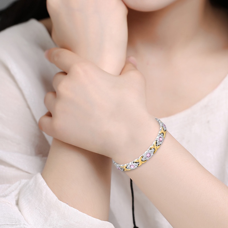 Vòng Tay Từ Tính Giúp Giảm Cân Phong Cách retro Cho Nam Và Nữ
