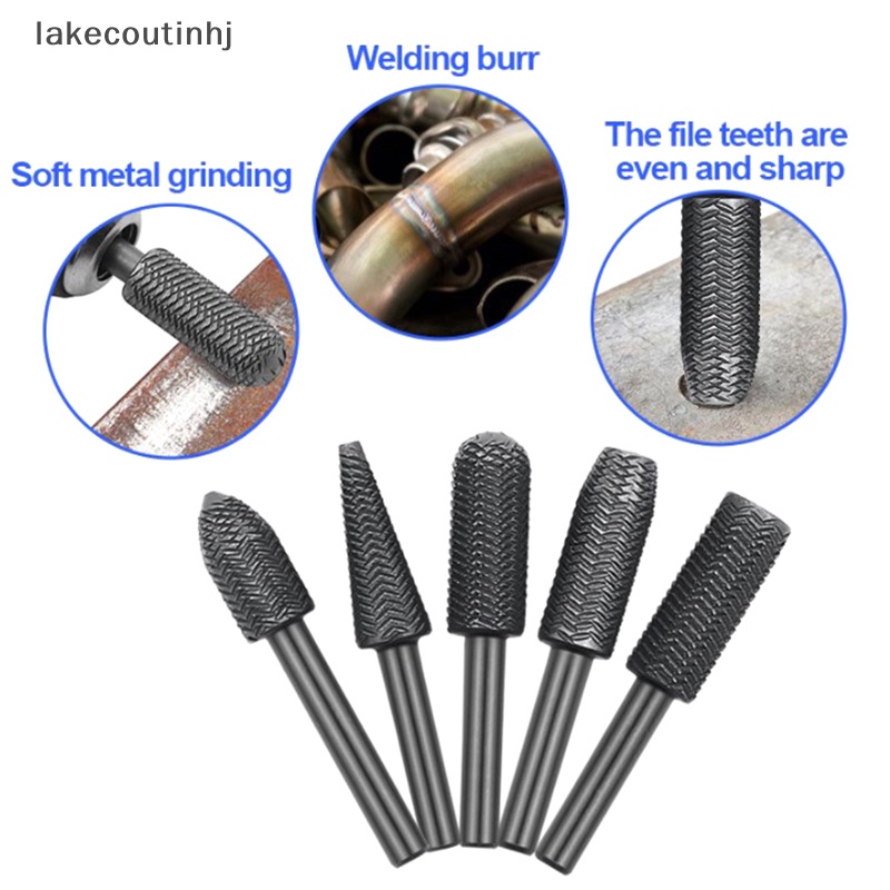 Bộ 5 Mũi Khoan Mài Gỗ / Kim Loại 6mm
