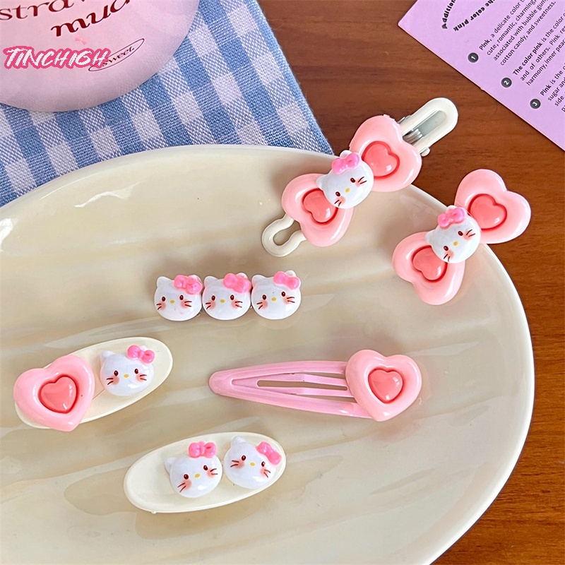 Kẹp Tóc Hình Trái Tim Hoạt Hình Dễ Thương Cho Nữ