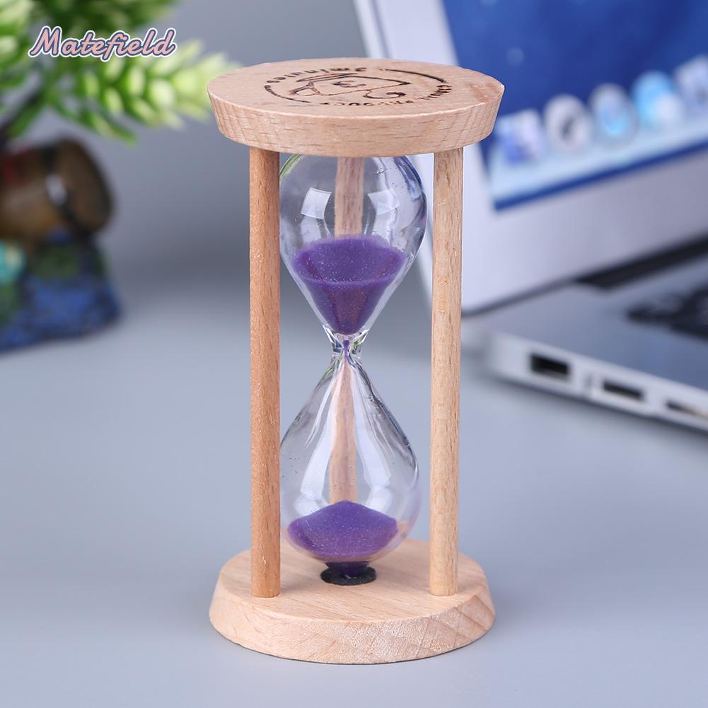 Đồng Hồ Cát 3 Phút Bằng Gỗ Xinh Xắn Dành Cho Bé