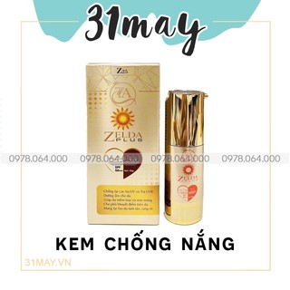 Kem chống nắng zelda plus dưỡng ẩm trắng da spf 50++