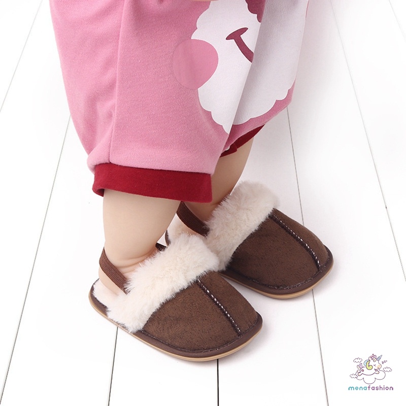 Giày cotton Giữ Ấm Mùa Đông Cho Bé 0-1 Tuổi