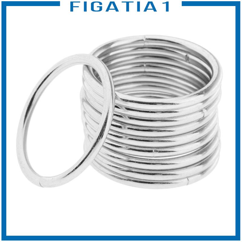 Set 10 Vòng macrame 1.4 inch Kèm Vỏ Bọc Bằng Vải / Dây Ruy Băng / Ren / Chuông / Rèm Cửa