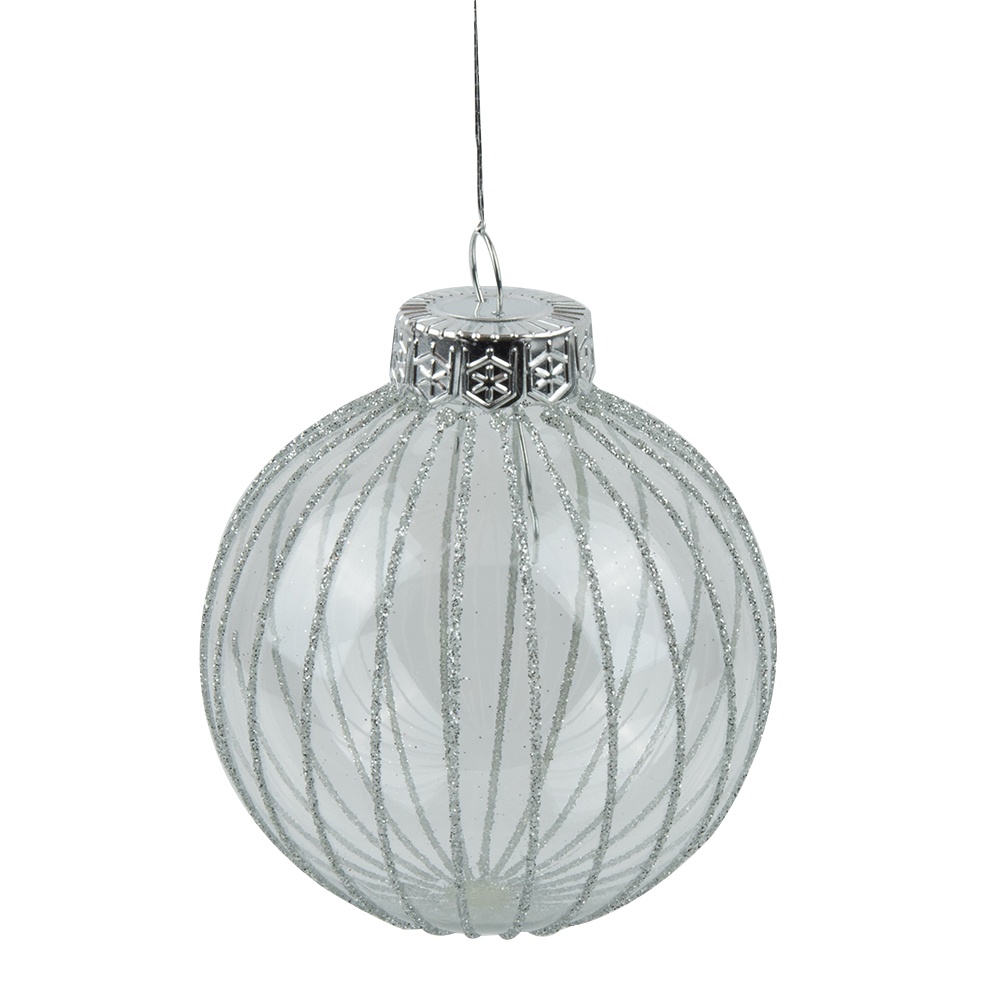 Premium 8cm Christmas Ball Ornaments Set of 6 Add Sparkle to your Christmas Tree