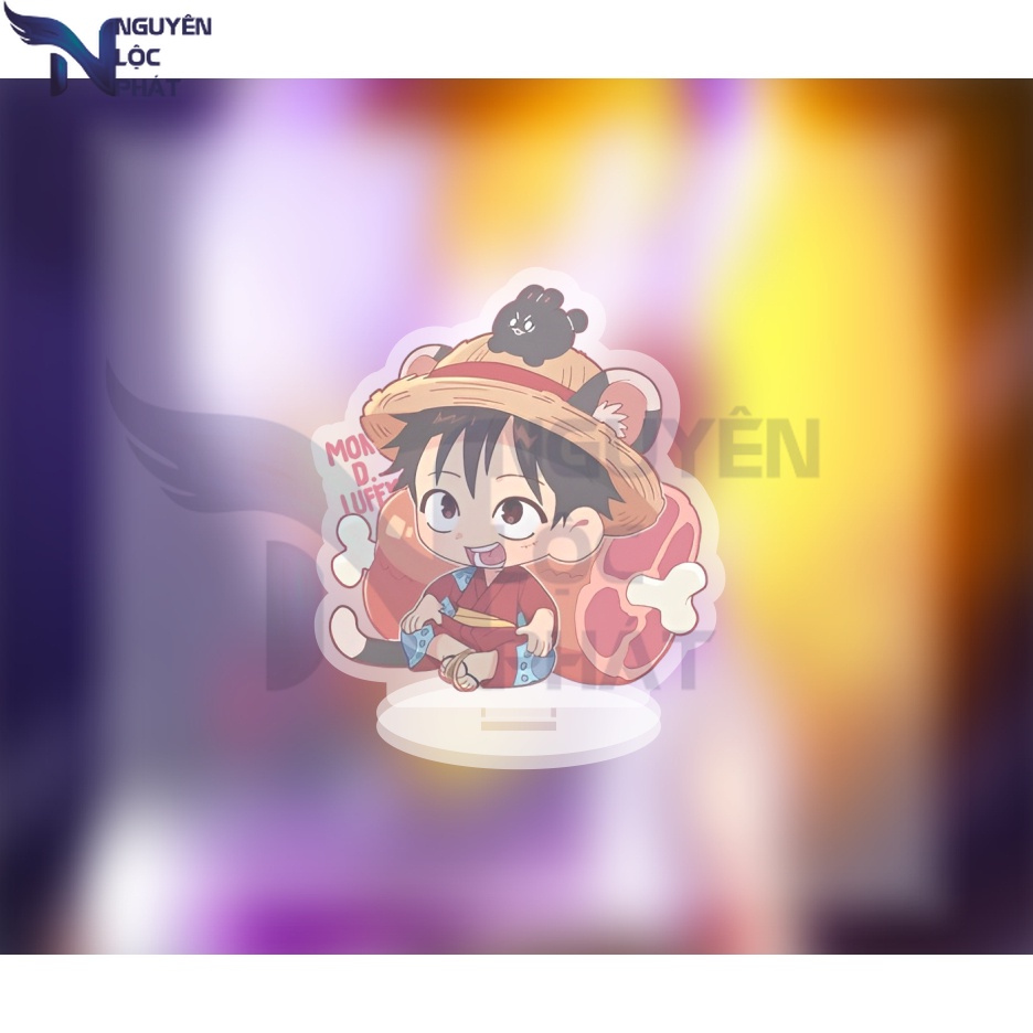 Mô Hình Standee nhân vật anime truyện tranh One Piece Chibi trang trí - quà tặng nlp shop