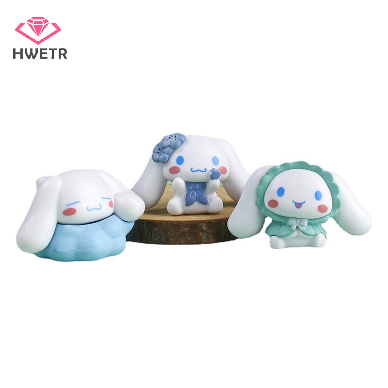 Set 5 Mô Hình Nhân Vật Hoạt Hình sanrio Cinnamoroll Dễ Thương Trang Trí Bàn Làm Việc Mới