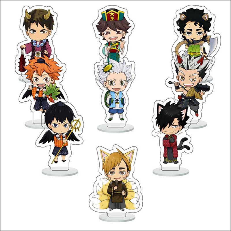 Songping Set 9 Mô Hình Nhân Vật Phim Hoạt Hình haikyuu