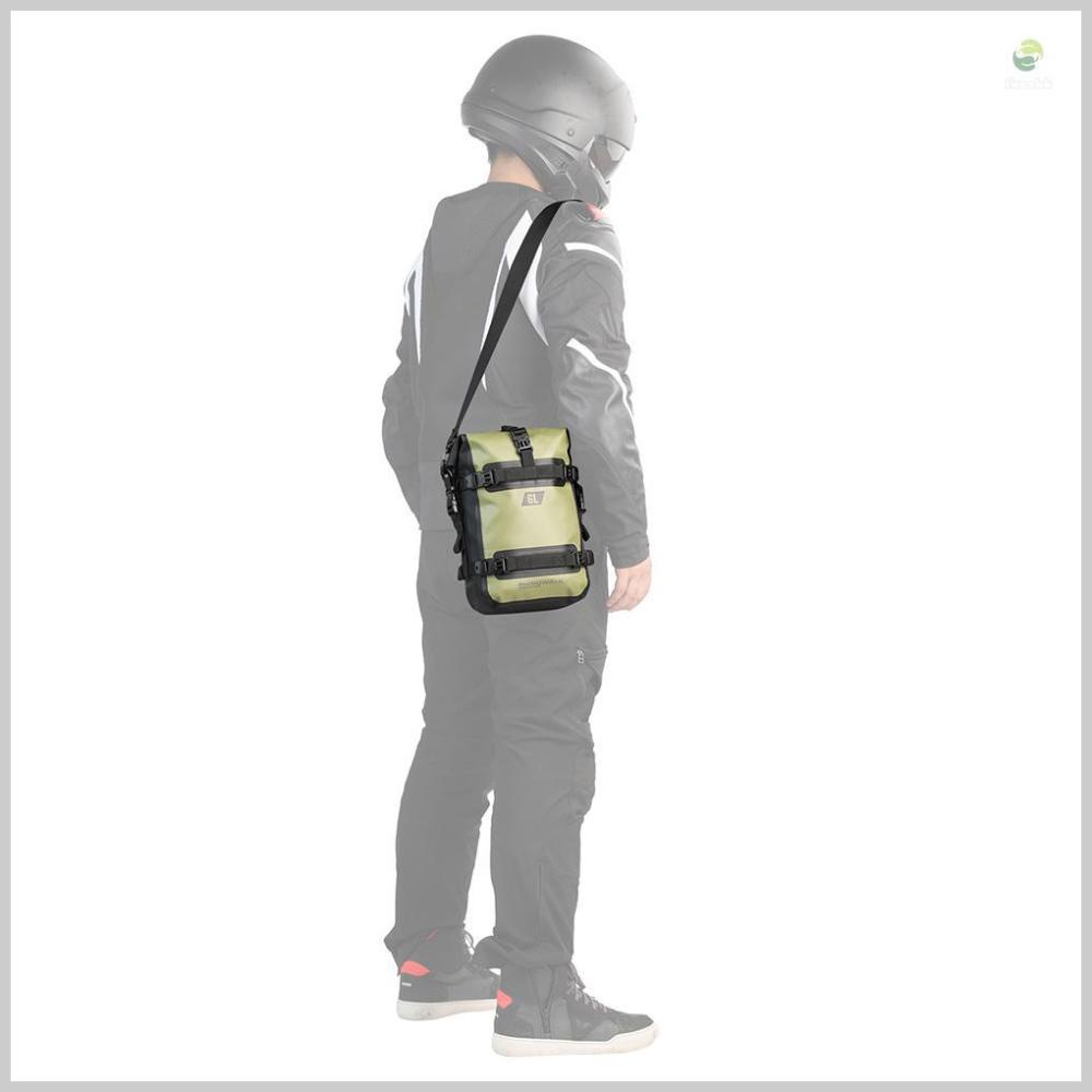 Rhinowalk Motorcycle Bag Waterproof 6L Motorcycle Side Frame Bag Universal Motorcycle Riding Tools Storage Bag