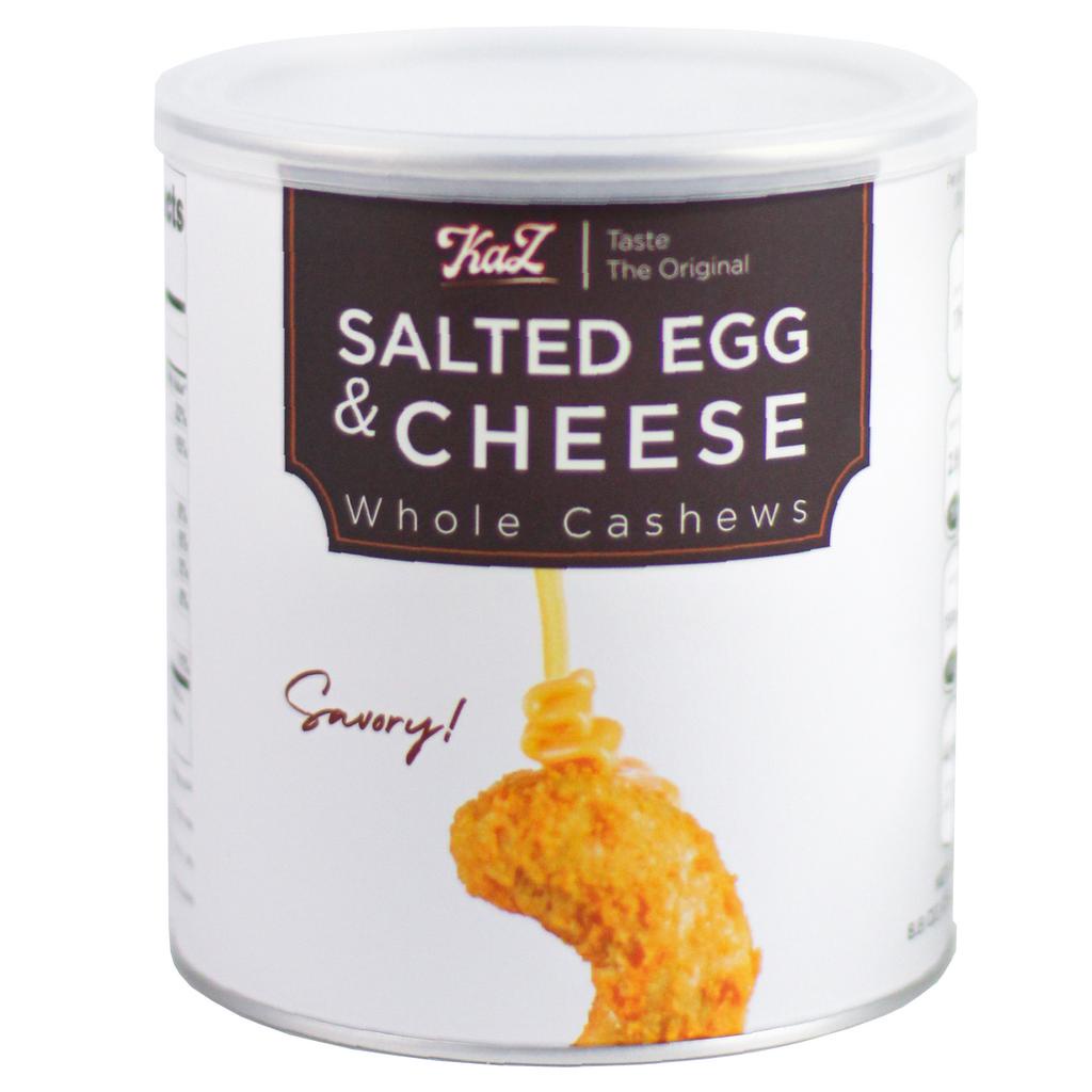 Hạt Điều Phô Mai Trứng Muối Kaz - Salted Egg Yolk & Cheese Cashews