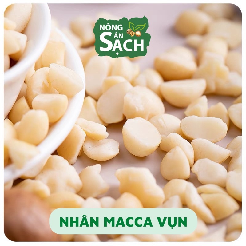 500g Nhân Hạt Macca Sống Vụn Dùng Để Làm Bánh,Làm Sữa