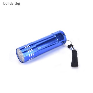 Đèn Pin uv mini 9 Bóng led Siêu Sáng