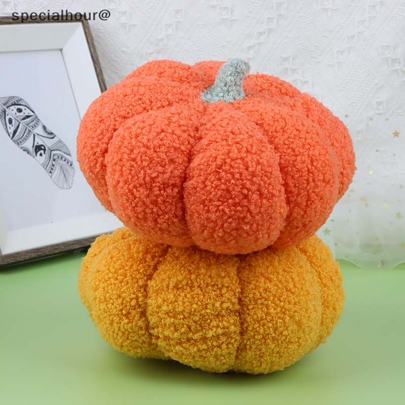 Gối Nhồi Bông Đặc Biệt Hình Quả Bí Ngô Vui Nhộn 20cm Trang Trí halloween Mới