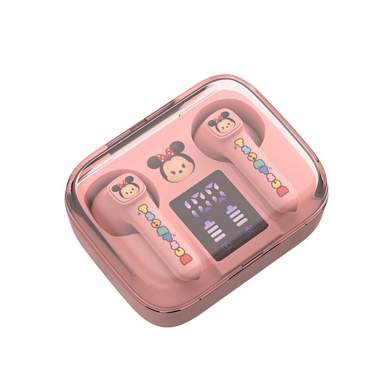 Tai Nghe Bluetooth Disney P66 Màn Hình Hiển Thị Pin, Không Dây Chống Ồn Tai Nghe Chơi Game HÀNG LOẠI 1